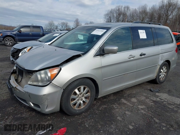 2008 Honda Odyssey EX-L with VIN 5FNRL387X8B075951, listed as a IAAI auction lot 42031880 with 190,233 mi miles. Bid and sale history available at carsss.com. Image 2.