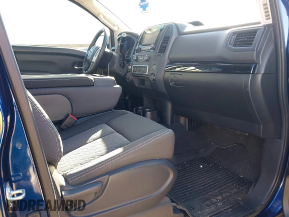 2024 Nissan Titan SV with VIN 1N6AA1EC7RN111913, listed as a IAAI auction lot 41365570 with 8,442 mi miles and . Bid and sale history available at DreamBid. Image 5.