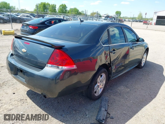 2012 Chevrolet Impala LT Retail with VIN 2G1WB5E38C1241424, listed as a IAAI auction lot 42215717 with 60,447 mi miles and . Bid and sale history available at DreamBid. Image 4.