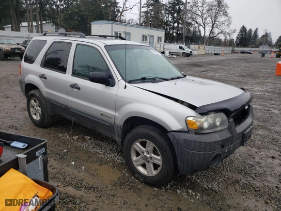 2007 Ford Escape Hybrid with VIN 1FMYU59H27KB33723, listed as a Copart auction lot 46458905 with 258,166 mi miles and Salvage Title. Bid and sale history available at carsss.com. Image 4.