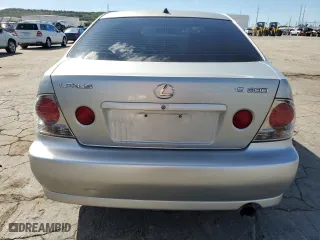 2003 Lexus IS 300 with VIN JTHBD192130064557, listed as a Copart auction lot 73279894 with 185,009 mi miles and Salvage Title. Bid and sale history available at carsss.com. Image 6.