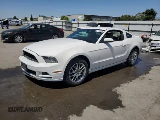 2013 Ford Mustang V6 with VIN 1ZVBP8AM3D5249841, listed as a Copart auction lot 61786475 with 130,835 mi miles and Salvage title. Bid and sale history available at DreamBid. Image 1.