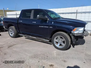 2012 Ram 1500 Big Horn with VIN 1C6RD7LT1CS298813, listed as a Copart auction lot 52612445 with 138,451 mi miles and Clean Title. Bid and sale history available at carsss.com. Image 4.