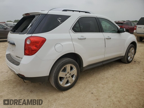 2015 Chevrolet Equinox LTZ with VIN 2GNFLHE30F6395436, listed as a Copart auction lot 51730045 with 80,671 mi miles and Clean Title. Bid and sale history available at DreamBid. Image 3.