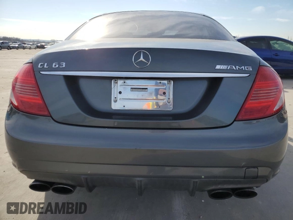 2009 Mercedes-Benz CL-Class V8 AMG with VIN WDDEJ77XX9A022423, listed as a Copart auction lot 88943815 with 101,771 mi miles and Clean Title. Bid and sale history available at carsss.com. Image 6.