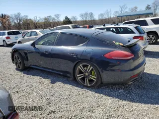 2014 Porsche Panamera S E-Hybrid z VIN WP0AD2A78EL044978, wystawiony jako Copart lot #49992665 z przebiegiem 77 485 mil mil oraz Szkody całkowita. Historia ofert i sprzedaży dostępna na DreamBid. Obrazek 2.