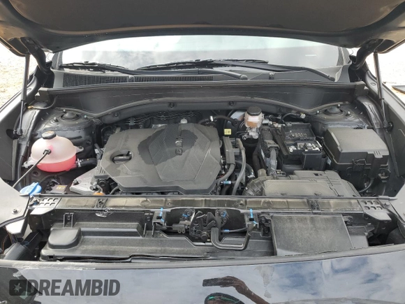 2023 Hyundai Santa Fe SEL with VIN 5NMS24AJ3PH610888, listed as a Copart auction lot 47341125 with 25,450 mi miles and Salvage Title. Bid and sale history available at DreamBid. Image 14.
