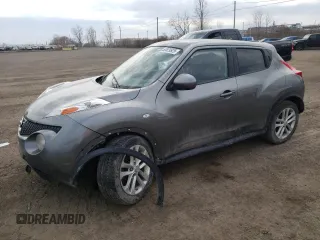 2013 Nissan Juke S z VIN JN8AF5MV7DT229709, wystawiony jako Copart lot #53829925 z przebiegiem 189 971 mil mil oraz Szkoda całkowita • Salvage title. Historia ofert i sprzedaży dostępna na DreamBid. Obrazek 1.