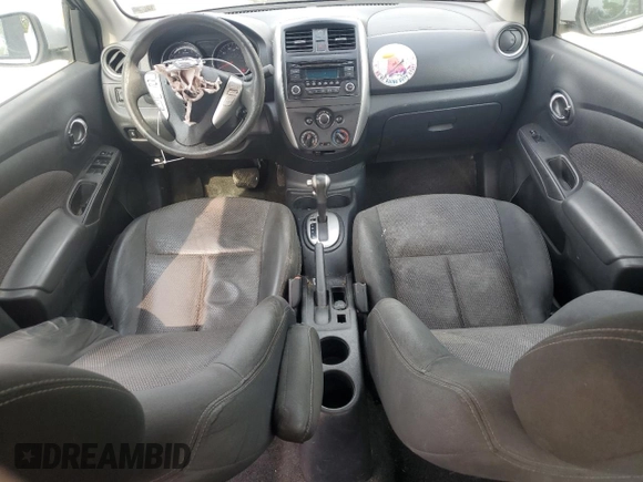 2015 Nissan Versa SV with VIN 3N1CN7AP1FL885987, listed as a Copart auction lot 53249115 with 132,925 mi miles and Salvage Title. Bid and sale history available at carsss.com. Image 8.