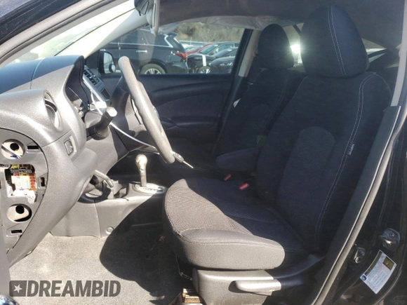 2014 Nissan Versa S with VIN 3N1CN7AP1EL839011, listed as a Copart auction lot 47817415 with 63,059 mi miles and Salvage Title. Bid and sale history available at DreamBid. Image 7.