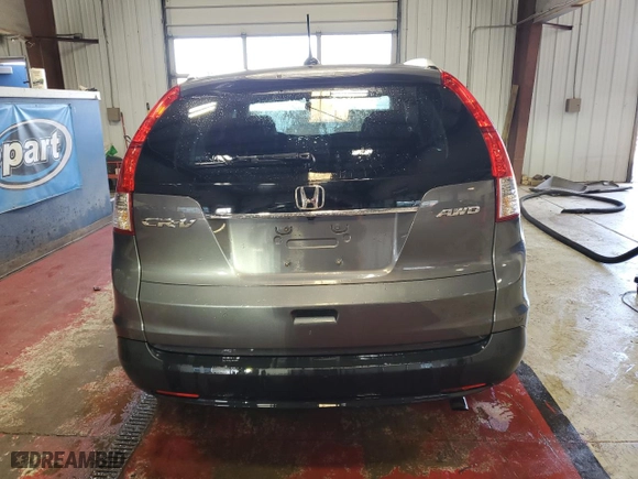 2013 Honda CR-V EX-L with VIN 2HKRM4H70DH680317, listed as a Copart auction lot 51452555 with 158,352 mi miles and Salvage Title. Bid and sale history available at carsss.com. Image 6.
