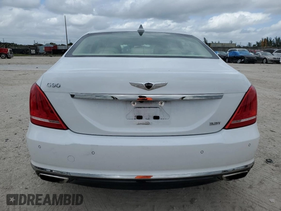 2017 Genesis G90 Premium z VIN KMHG34JA0HU034816, wystawiony jako Copart lot #79538684 z przebiegiem 28 647 mil mil oraz Nie do naprawy • Non repairable. Historia ofert i sprzedaży dostępna na DreamBid. Obrazek 6.