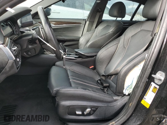 2019 BMW 5 Series 530i with VIN WBAJA5C52KWW13904, listed as a Copart auction lot 41502585 with 43,912 mi miles and Salvage Title. Bid and sale history available at DreamBid. Image 7.