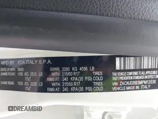 2021 Jeep Renegade Islander z VIN ZACNJDBB3MPM13536, wystawiony jako IAAI lot #41907857 z przebiegiem 28 599 mil mil oraz . Historia ofert i sprzedaży dostępna na DreamBid. Obrazek 9.