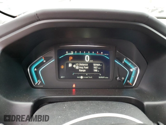 2018 Honda Odyssey EX-L with VIN 5FNRL6H78JB091153, listed as a Copart auction lot 52743715 with 69,849 mi miles and Salvage Title. Bid and sale history available at DreamBid. Image 9.