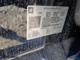 2020 Chevrolet Tahoe LT with VIN 1GNSKBKC1LR248352, listed as a Copart auction lot 82865274 with 73,765 mi miles and Salvage Title. Bid and sale history available at carsss.com. Image 15.