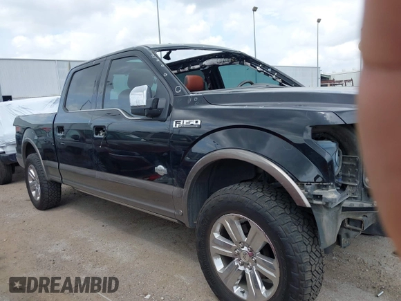 2018 Ford F-150 XL with VIN 1FTFW1E57JFC00021, listed as a IAAI auction lot 42113808 with 94,626 mi miles and . Bid and sale history available at DreamBid. Image 14.