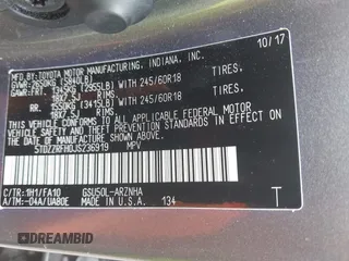 2018 Toyota Highlander LE with VIN 5TDZZRFH0JS236919, listed as a IAAI auction lot 42642151 with 121,266 mi miles and . Bid and sale history available at DreamBid. Image 9.