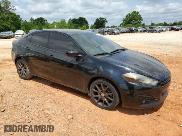 2016 Dodge Dart SXT with VIN 1C3CDFBB3GD624630, listed as a Copart auction lot 55150425 with 91,697 mi miles and Clean Title. Bid and sale history available at carsss.com. Image 4.