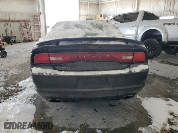 2014 Dodge Charger SXT Plus with VIN 2C3CDXJG4EH372115, listed as a Copart auction lot 41580055 with 197,232 mi miles and Salvage Title. Bid and sale history available at carsss.com. Image 6.