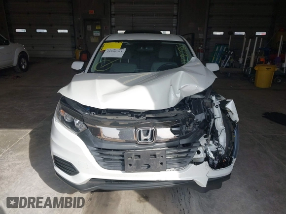 2021 Honda HR-V LX with VIN 3CZRU6H39MM734422, listed as a IAAI auction lot 41830761 with 46,260 mi miles. Bid and sale history available at carsss.com. Image 12.