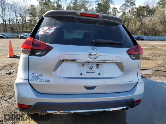 2018 Nissan Rogue SV with VIN 5N1AT2MV0JC786259, listed as a Copart auction lot 46260415 with 110,510 mi miles and Salvage Title. Bid and sale history available at carsss.com. Image 6.