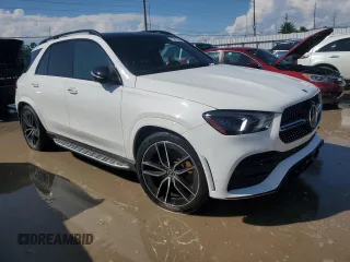 2021 Mercedes-Benz GLE 580 with VIN 4JGFB8GB6MA577265, listed as a Copart auction lot 73871384 with Not provided miles and Salvage title. Bid and sale history available at DreamBid. Image 4.