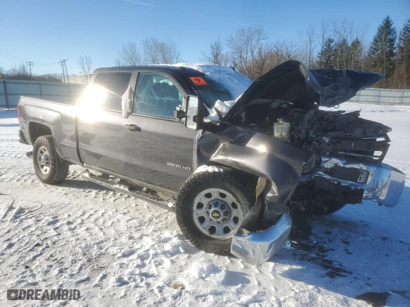 2016 Chevrolet Silverado 2500HD Work Truck with VIN 1GC1KUE85GF201713, listed as a Copart auction lot 42179705 with 0 mi miles and Salvage Title. Bid and sale history available at carsss.com. Image 4.