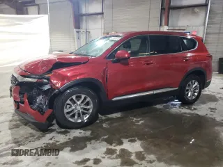 2019 Hyundai Santa Fe SEL with VIN 5NMS3CADXKH001758, listed as a Copart auction lot 43632075 with 61,986 mi miles and Salvage Title. Bid and sale history available at carsss.com. Image 1.