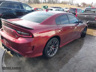 2020 Dodge Charger Scat Pack with VIN 2C3CDXGJ9LH181998, listed as a IAAI auction lot 41560734 with 114,049 mi miles. Bid and sale history available at carsss.com. Image 4.