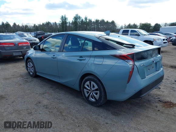 2018 Toyota Prius Two with VIN JTDKBRFU7J3590988, listed as a IAAI auction lot 41876636 with 72,851 mi miles. Bid and sale history available at carsss.com. Image 3.