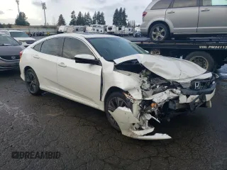 2017 Honda Civic Sedan EX-T with VIN 2HGFC1F36HH639534, listed as a Copart auction lot 86402534 with 0 mi miles and Salvage Title. Bid and sale history available at carsss.com. Image 4.