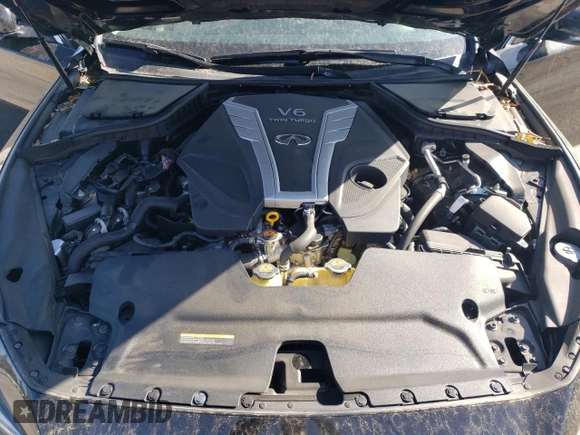 2017 Infiniti Q50 3.0t Premium with VIN JN1EV7AP9HM730394, listed as a Copart auction lot 51626035 with 83,138 mi miles and Salvage Title. Bid and sale history available at carsss.com. Image 11.
