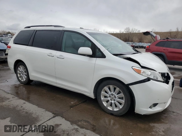 2011 Toyota Sienna XLE with VIN 5TDDK3DC9BS026467, listed as a Copart auction lot 49102135 with 236,534 mi miles and Salvage Title. Bid and sale history available at carsss.com. Image 4.