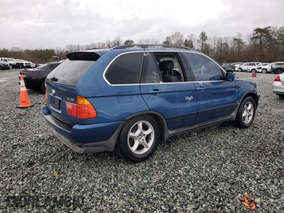 2001 BMW X5 4.4i with VIN WBAFB33541LH25534, listed as a Copart auction lot 82701244 with 240,611 mi miles and Clean Title. Bid and sale history available at carsss.com. Image 3.