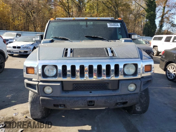 2005 Hummer H2 SUV with VIN 5GRGN23U35H109330, listed as a Copart auction lot 78648034 with 180,133 mi miles and Clean Title. Bid and sale history available at carsss.com. Image 5.