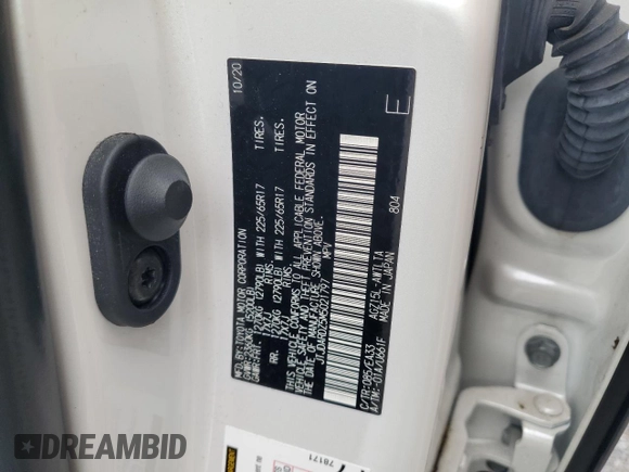 2021 Lexus NX 300 с VIN JTJDARDZ5M5021797, выставлен на аукционе Copart как лот 63777905 с пробегом 24 527 миль миль и Списание • Salvage title. История ставок и продаж доступна на DreamBid. Изображение 14.