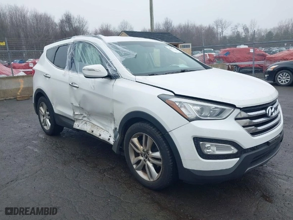 2014 Hyundai Santa Fe Sport with VIN 5XYZUDLA0EG165992, listed as a IAAI auction lot 41911255 with 193,400 mi miles. Bid and sale history available at carsss.com. Image 1.