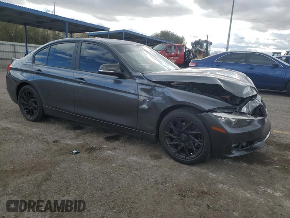 2014 BMW 3 Series 320i with VIN WBA3B1G50ENS80430, listed as a Copart auction lot 49047275 with 107,664 mi miles and Salvage Title. Bid and sale history available at carsss.com. Image 4.