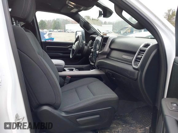 2024 Ram 1500 Big Horn with VIN 1C6SRFFT1RN124465, listed as a IAAI auction lot 41839097 with 24,106 mi miles and . Bid and sale history available at DreamBid. Image 5.