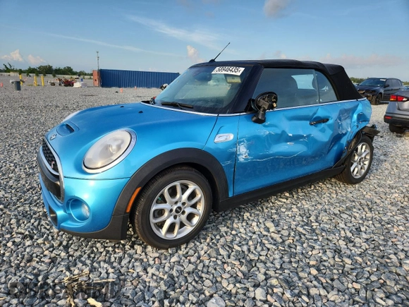 2018 MINI Convertible Cooper S с VIN WMWWG9C58J3E39013, выставлен на аукционе Copart как лот 58946435 с пробегом 66 992 миль миль и На запчасти • Non repairable. История ставок и продаж доступна на DreamBid. Изображение 1.