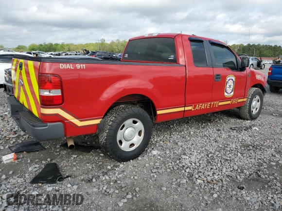 2008 Ford F-150 STX with VIN 1FTRX12W88FC08856, listed as a Copart auction lot 51310315 with 180,858 mi miles and Salvage Title. Bid and sale history available at carsss.com. Image 3.