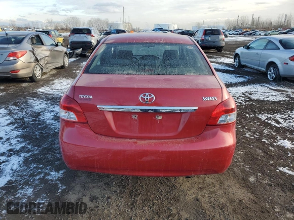 2008 Toyota Yaris with VIN JTDBT923581285506, listed as a Copart auction lot 81775244 with 188,482 mi miles and Salvage Title. Bid and sale history available at DreamBid. Image 6.