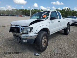 2004 Toyota Tacoma PreRunner with VIN 5TESN92N64Z341710, listed as a Copart auction lot 61748525 with 218,230 mi miles and Salvage title. Bid and sale history available at DreamBid. Image 1.