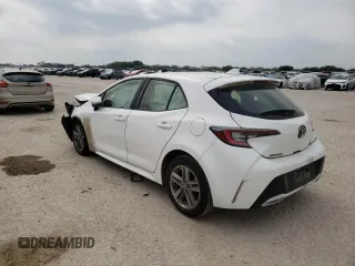 2021 Toyota Corolla Hatchback SE with VIN JTND4MBE1M3142847, listed as a Copart auction lot 51584914 with 55,548 mi miles and Salvage Title. Bid and sale history available at carsss.com. Image 2.