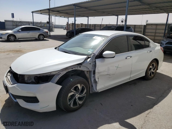 2017 Honda Accord Sedan LX with VIN 1HGCR2F36HA053860, listed as a Copart auction lot 47611805 with 154,836 mi miles and Salvage Title. Bid and sale history available at carsss.com. Image 1.