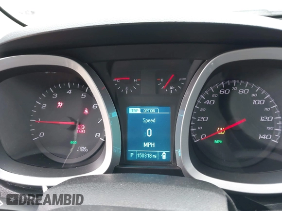 2016 Chevrolet Equinox LT with VIN 2GNALCEK9G6144730, listed as a IAAI auction lot 41275668 with 150,318 mi miles and . Bid and sale history available at DreamBid. Image 7.