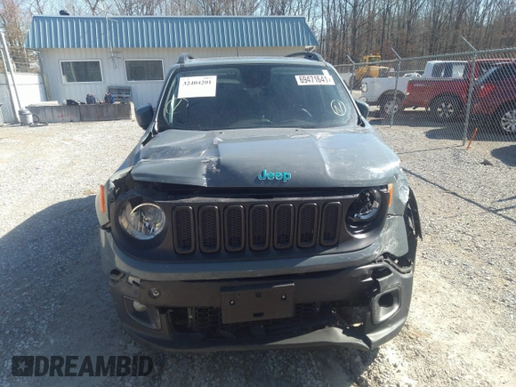 2018 Jeep Renegade Altitude with VIN ZACCJABB8JPH27333, listed as a IAAI auction lot 32404201 with 62,952 mi miles and . Bid and sale history available at DreamBid. Image 6.
