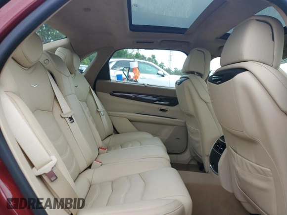 2017 Cadillac CT6 Platinum AWD with VIN 1G6KN5R60HU173474, listed as a Copart auction lot 51207715 with 43,627 mi miles and Salvage title. Bid and sale history available at DreamBid. Image 10.