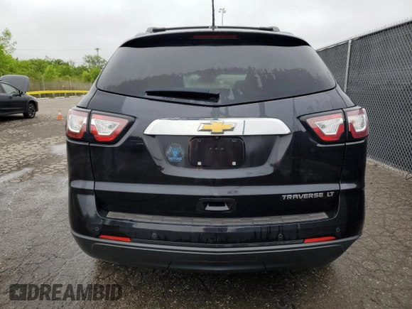 2016 Chevrolet Traverse LT with VIN 1GNKRGKD9GJ323613, listed as a Copart auction lot 57759455 with Not provided miles and Clean title. Bid and sale history available at DreamBid. Image 6.